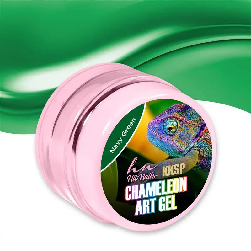 Chameleon Art Gel Navy Green