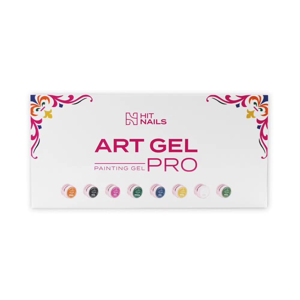 Art Gel Pro - 8 cores 