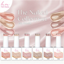 Gel Polish The Naked Collection Coleção 6 cores