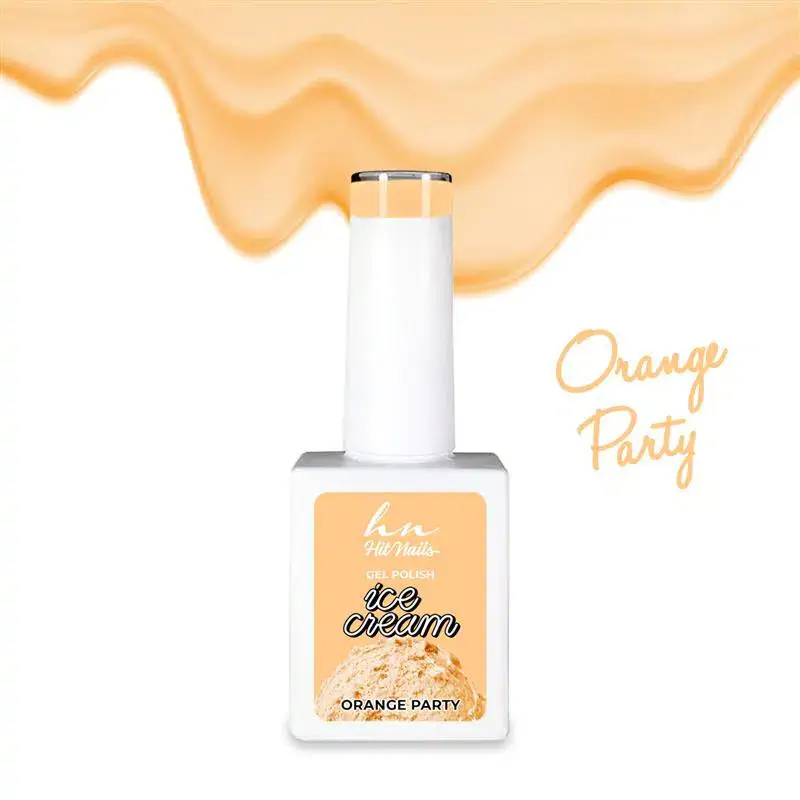 Gel Polish Orange Party 10ml - HN43