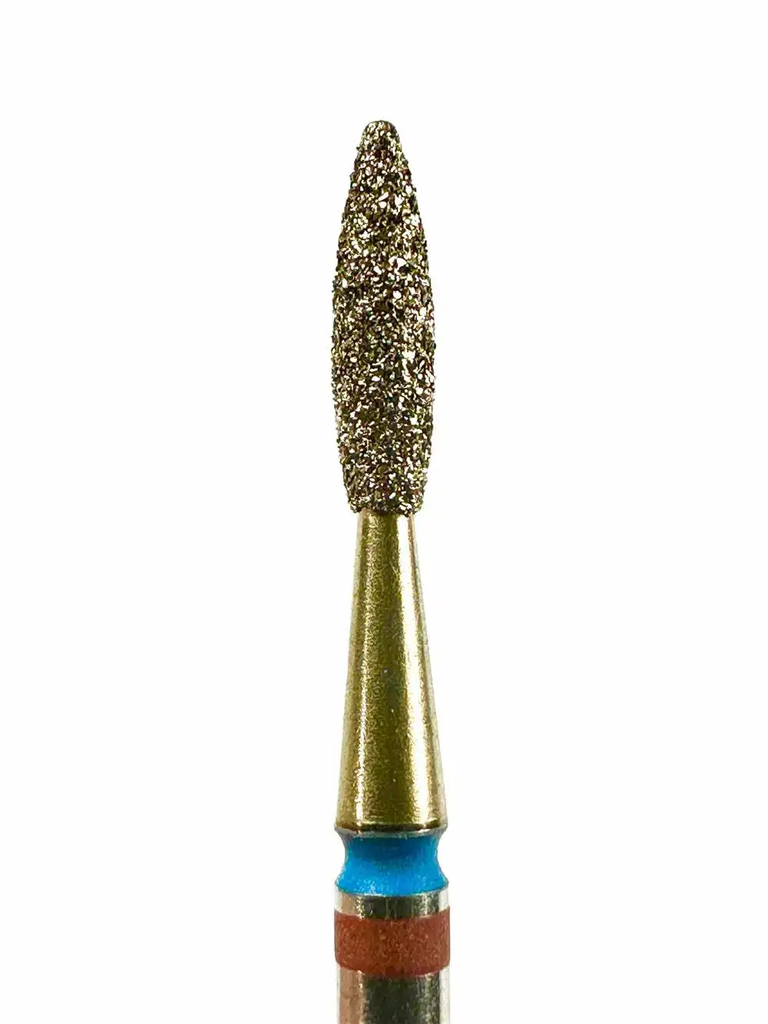 Double diamond carbide Golden Pro-Series  'Flame' Small