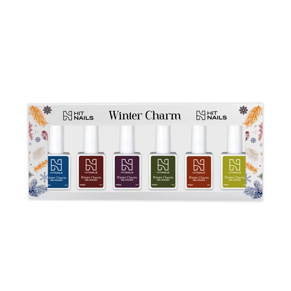 Gel Polish Winter Charm II - 6 cores