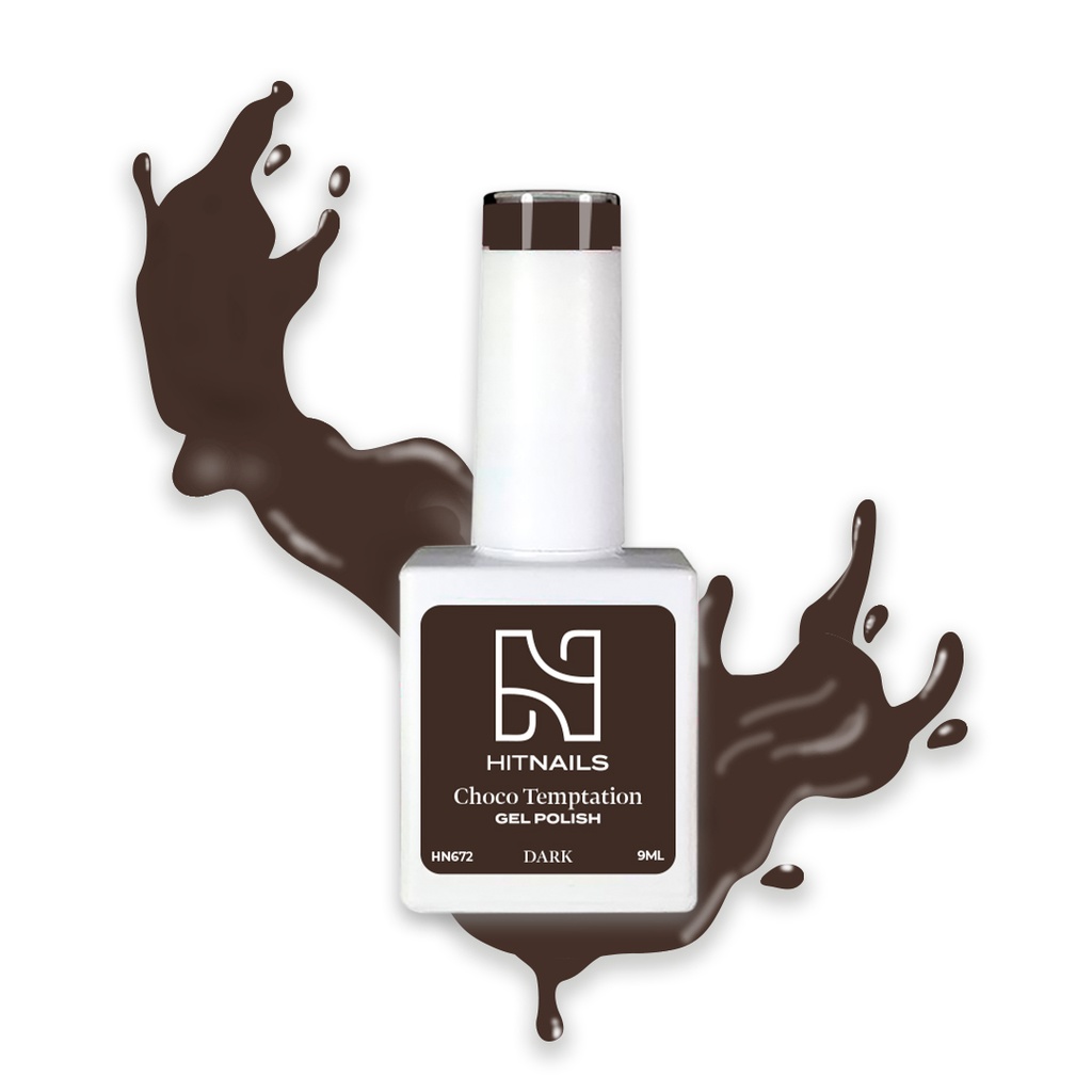 Gel Polish Choco Temptation 10ml - Dark HN672