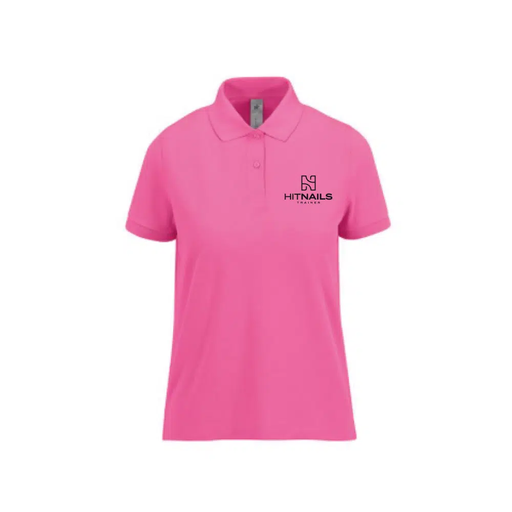 [M.TT.008] Polo Trainer rosa Mulher - XL