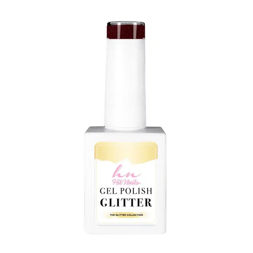 [C.GP.005] Gel Polish Glitter Red Wine 10ml