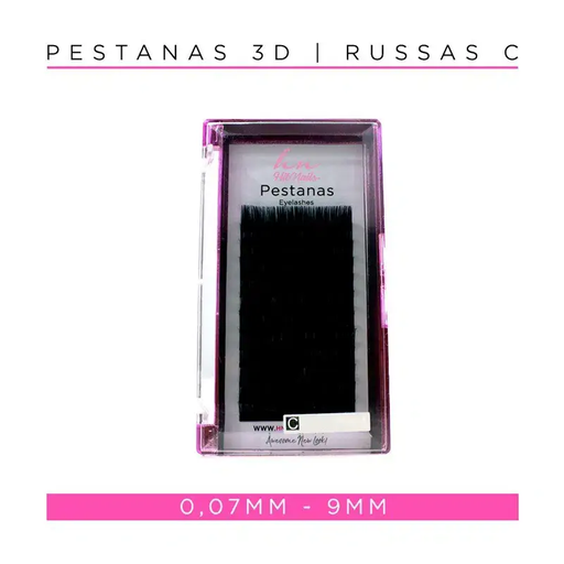 [P.3D.011] Pestanas 3D/Russas C 0,07mm 9mm