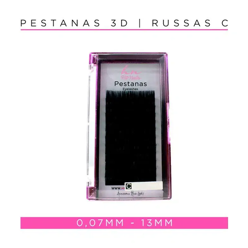 [P.3D.015] Pestanas 3D/Russas C 0,07mm 13mm