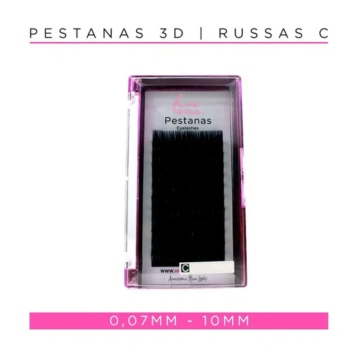 [P.3D.012] Pestanas 3D/Russas C 0,07mm 10mm