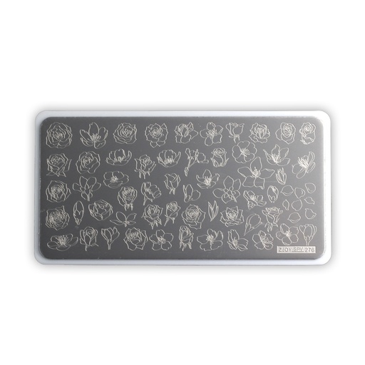 [NA.STP.003] Placa stamping floral 02